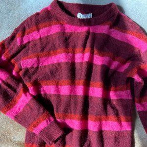 Favorite Pink Stripe Sweater